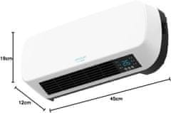 Cecotec Zidna Keramička Grijalica Ready Warm 5200 Box Ceramic 2000 W 