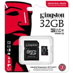Kingston KARTICA 32GB Industrial microHC 100MB/s + adapter