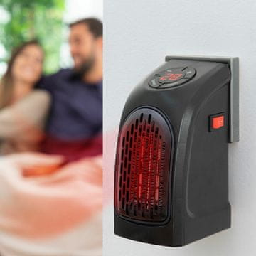 InnovaGoods Prijenosna Mini Grijalica s Utikačem Heatpod 400 W