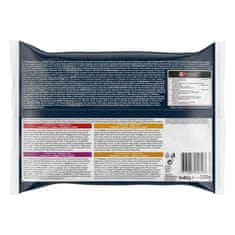 Felix Tasty Shreds mokra hrana za mačke, govedina, piletina, patka i puretina, u umaku, 48x85g