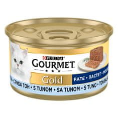 Gourmet Zlatna pašteta za mačke, tuna, 24x85g