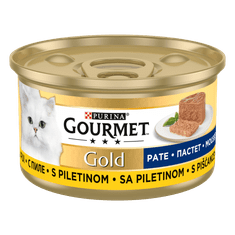 Gourmet Gold pašteta za mačke, piletina, 24x85g