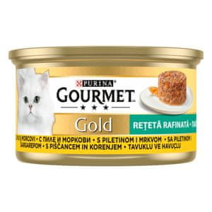  Gourmet Gold Savoury Cake hrana za muce, koščki piščanca