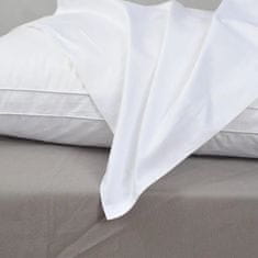 Netscroll Presvlaka za jastuk od 100 % pamuka, prozračna, štiti od grinja, bijela, pamučna jastučnica 50x70 cm, Cover