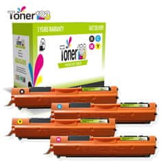 Toner123 Komplet Canon 729 / CRG-729 / LBP-7000, LBP-7010c, LBP-7018c zamjenski toneri (4) - crna, cijan, magenta, žuta