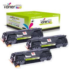 Toner123 Komplet Canon 728 / 3500B002 / CRG-728 / MF 4410, 4430, 4450, 4550, 4570, 4580, 4730, 4750, 4770, 4780, 4820, 4870, 4880, 4890 zamjenski toneri (3) - 3 × crna