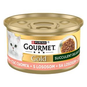  Gourmet Gold Succulent Delights hrana za muce, losos