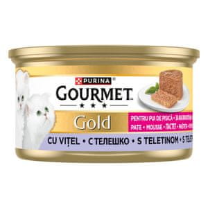  Gourmet Gold Junior pašteta za muce, telečina