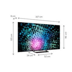Thomson 75MG7C15 4K UHD MiniLED TV, GoogleTV, 144Hz, Dolby