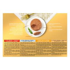 Gourmet Gold pašteta za mačke, govedina, puretina, jetra i tuna, 8 x (12 x 85 g)