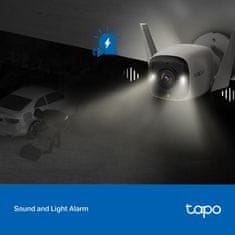 TP-Link Tapo C320WS nadzorna kamera, dnevna i noćna, 4MP, 2K, QHD, IP66, WiFi, bijela (TAPO C320WS)