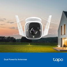TP-Link Tapo C320WS nadzorna kamera, dnevna i noćna, 4MP, 2K, QHD, IP66, WiFi, bijela (TAPO C320WS)