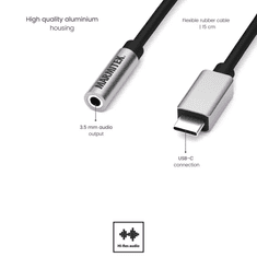Marmitek adapter USB tip C na audio 3,5 mm jack ženski