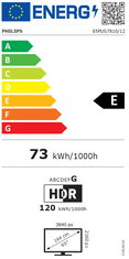 Philips QLED TV, 164 cm (65), 4K (65PUS7810/12)