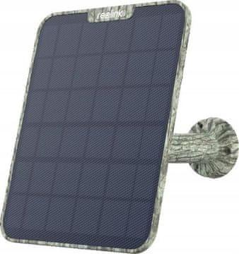 Reolink Solarni Panel 2 solarna napajanja za kamere, kabel od 4 m, kamuflažni
