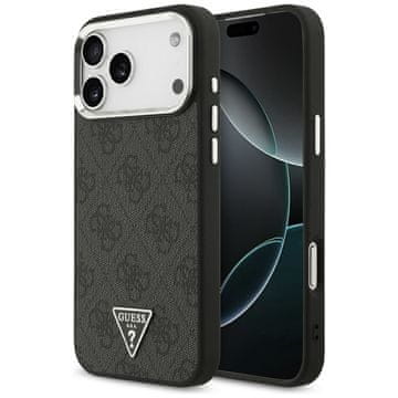 Guess GUESS maskica za IPHONE 17 Pro Max kompatibilan iz MagSafe GUHMP17XP4TSRCMK (PU 4G W/Triangle Logo SL) crno