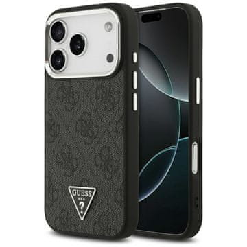 Guess GUESS maskica za IPHONE 17 Pro kompatibilan iz MagSafe GUHMP17LP4TSRCMK (PU 4G W/Triangle Logo SL) crno
