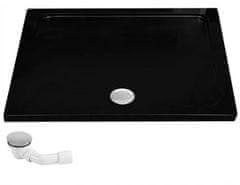 REA Tuš kabina Rea Space In Black 80x100