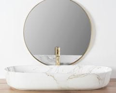 REA Keramički umivaonik na ploči REA CLEO 81 Shiny Aiax