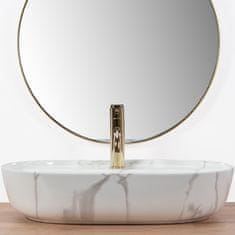 REA Nablatni umivaonik REA Aura 61 Marmo Shiny