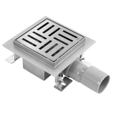 REA Tuš kanalica REA CROSS Nickel Brush 12x12