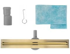 REA Tuš kanalica REA Neox Slim pro Gold 70