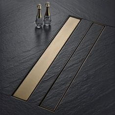 REA Tuš kanalica REA Neox pro Brush Gold 100