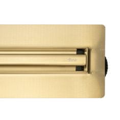 REA Tuš kanalica REA Neox Slim pro Brush Gold 60