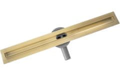 REA Tuš kanalica REA Neox Slim pro Brush Gold 60