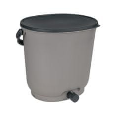 Skaza BOEssential kompostna kanta za kuhinju, 15,3 l, siva (102392)