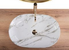 REA Keramički umivaonik na ploči REA CLEO 61 Shiny Aiax