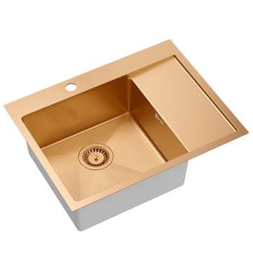 QUADRON Čelični sudoper RUSSEL 116 Copper