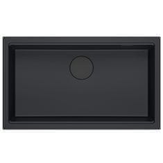 QUADRON granitni sudoper Logan 110 Black