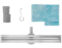 REA Tuš kanalica REA Neox Slim pro NICKIEL BRUSH 90