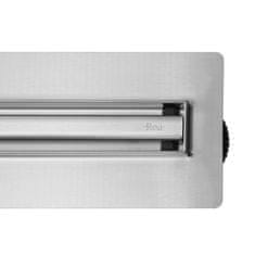 REA Tuš kanalica REA Neox Slim pro NICKIEL BRUSH 90