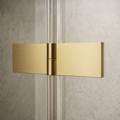 REA Tuš vrata Rea Atlas 80 Brush Gold