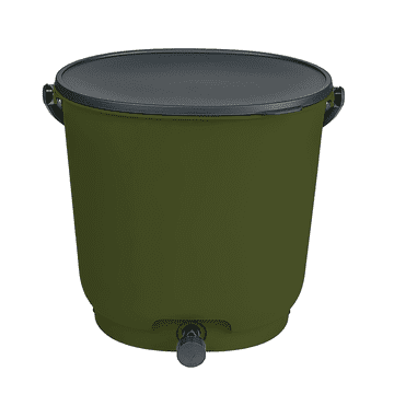 Skaza BOEssential kompostna kanta za kuhinjski prostor, 15,3 l, maslinasta (102394)