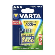 Varta VARTA punjiva baterija R3 (AAA) 1000 mAh, spremna za upotrebu, 2 komada