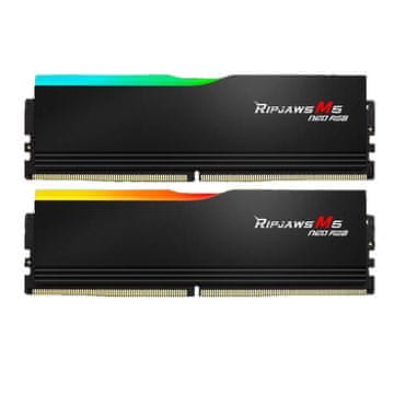 G.Skill RipJaws M5 Neo RAM memorija, 64GB, DDR5, 6000MHz, CL30, RGB (F5-6000J3040G32GX2-RM5NRK)