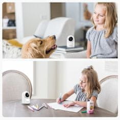 Reolink E321 IP kamera, 3MP Super HD, nagib od 50°, automatsko praćenje, bijela