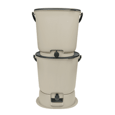 Skaza BOEssential kuhinjski komposter, SET+baza, 15,3 l, krem bijela (102198)