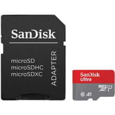 SanDisk Ultra CARD - Flash memorijska kartica (uključen microSDXC na SD adapter) - 128 GB