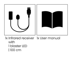Marmitek infracrveni ekstender | blaster | napajanje putem USB izlaza TV-a