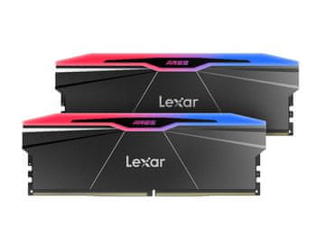 Lexar Ares RAM memorija, 64 GB, DDR5, 6400 MHz, CL32 (LD5U32G64C32BR-RGD)