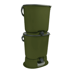 Skaza BOEssential kanta za kompost za kuhinju, SET+baza, 15,3 l, maslinastozelena (102199)