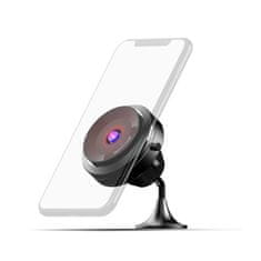 Misura MA05- Držač za mobilni telefon s vakuumskom vakuumskom čašicom i bežičnim punjenjem QC3.0 - BLACK