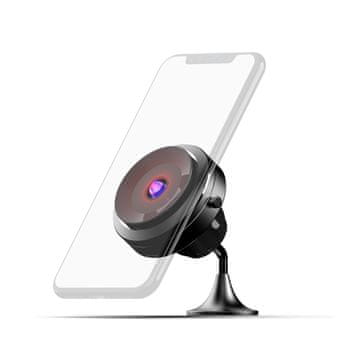 Misura MA05- Držač za mobilni telefon s vakuumskom vakuumskom čašicom i bežičnim punjenjem QC3.0 - BLACK
