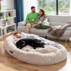 InnovaGoods Chill Krevet za Ljude | Human Dog Bed XXL Beige