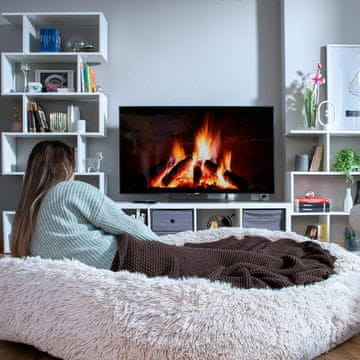 InnovaGoods Chill Krevet za Ljude | Human Dog Bed XXL Beige