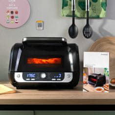 InnovaGoods Friteza na Zrak s Roštiljem, Priborom i Kuharicom Fryinn 12-u-1 Čelik 